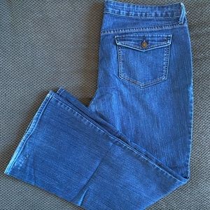 Old Nave Flare Jeans